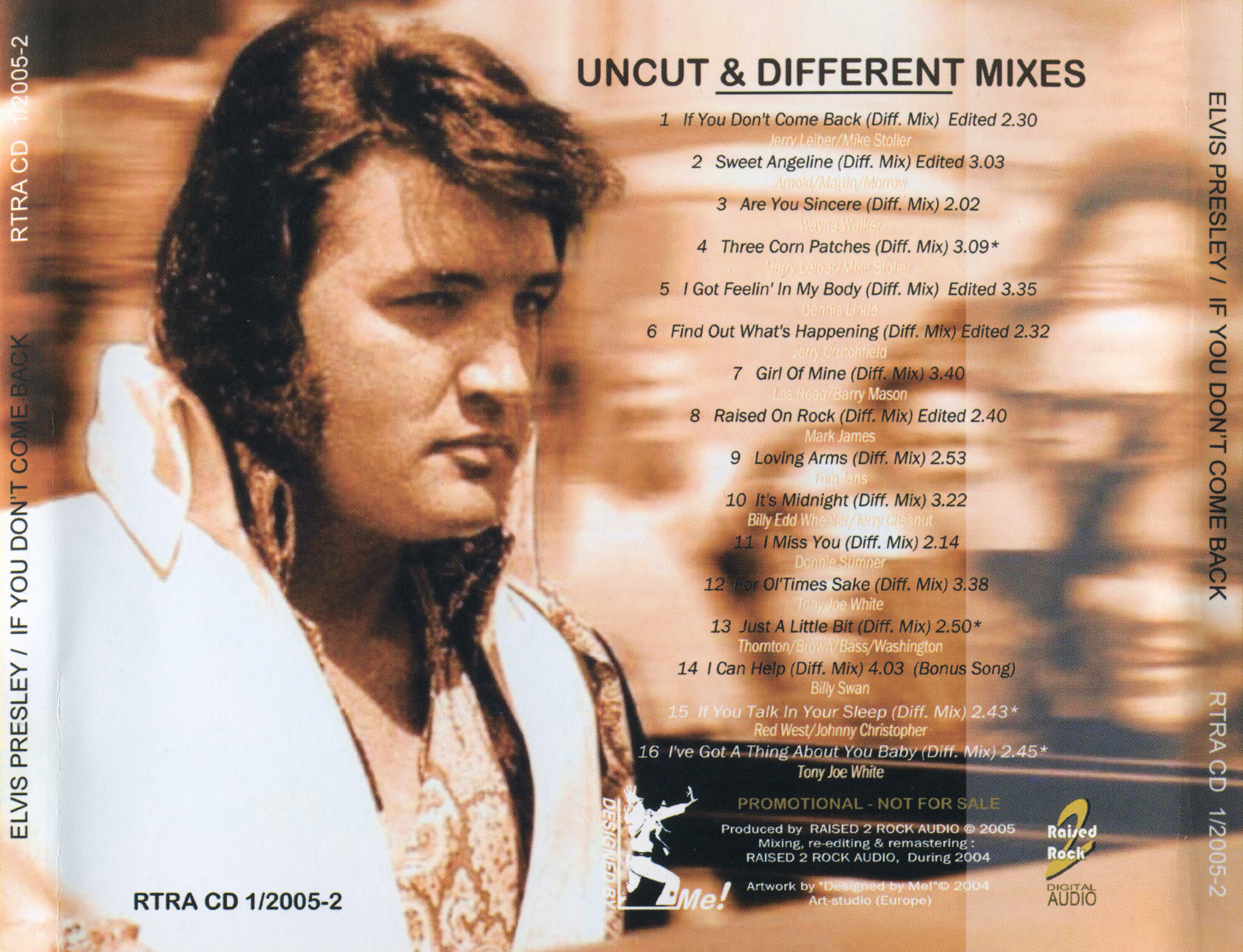 Elvis Presley  If You Dont Come Back : Back